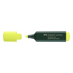 [01157-AMARILLO] MARCADOR RESALTADOR FABER CASTELL 48-07 AMARILLO NEON