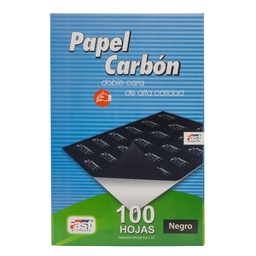 [12915-OFICIO] PAPEL CARBON FAST CX100 DORSO NEGRO OFICIO