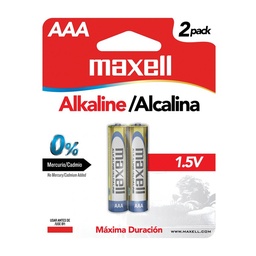 [05213] BATERIA MAXELL LR-06 AAA ALKALINA BLISTER X2
