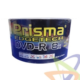 [DVD-R] DVD-R IMPRIMIBLE PRISMA 8X 4.7GB 120 MIN 50 UNIDADES
