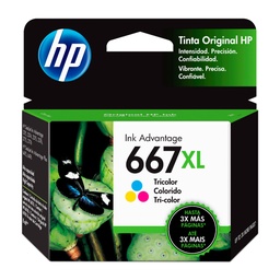 [HP667XLCOLOR] CARTUCHO ORIGINAL HP 667XL COLOR 