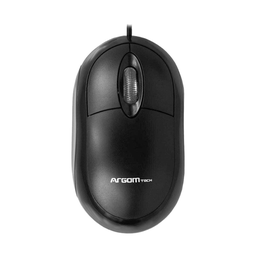 [ARG-MS-0002] MOUSE ALAMBRICO ARGOM CLASSIC OPTICO 800DPI NEGRO