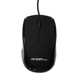 MOUSE ALAMBRICO ARGOM MS14 3D OPTICO 800DPI NEGRO