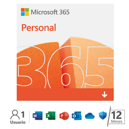 [QQ2-00008TP] LICENCIA DE MICROSOFT OFFICE 365 PERSONAL ESD 1 AÑO 