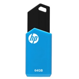 [HPFD150W-64] MEMORIA USB HP 64GB v150W 2.0 FLASH DRIVES CELESTE