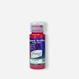 [18011] PINTURA ACRILICA 60 ML. 011 ROJO NAVIDAD FRANCO ARTE