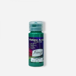 [18023] PINTURA ACRILICA 60 ML. 023 VERDE NAVIDAD FRANCO ARTE