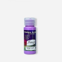 [18013] PINTURA ACRILICA 60 ML. 013 MAGENTA CLARO FRANCO ARTE