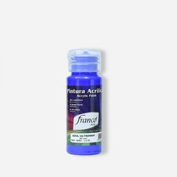 [18064] PINTURA ACRILICA 60 ML. 064 AZUL ULTRAMAR FRANCO ARTE