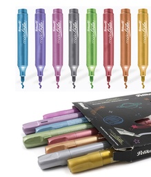 [20707062] MARCADOR EN ESTUCHE PELIKAN 30262200 METALICOS MARKATODO 8 COLORES