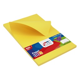 [16620-AMARILLO LIMON] PAPEL IRIS FAST 75 GR. PX100 OFICIO AMARILLO LIMON