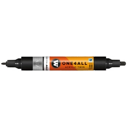 [15554-180] MARCADOR MOLOTOW ONE4ALL TWIN 1.5/4 MM SIGNAL BLACK