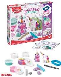 [20236079] MASA MOLDEABLE MAPED CREATIV 907206 MODELING FRIENDS UNICORNIOS VARIOS