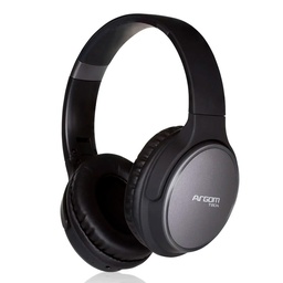 [ARG-HS-2680BK] AUDIFONOS ARGOM BLUETOOTH TIPO HEADSET ULTIMATE SOUND COMFORT PRO CON MICROFONO NEGRO