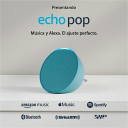 [840268935870] BOCINA INTELIGENTE AMAZON ECHO POP SMART CELESTE CON ALEXA