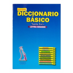 [12926] DICCIONARIO SANTA INES MEDIANO PAPEL BOND (72)